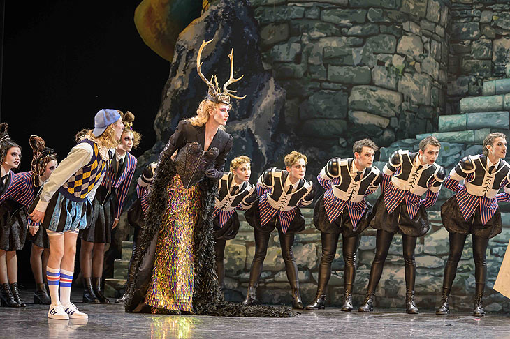 Premiere „Once upon a mattress“ - Theaterakademie August Everding (©Foto: Lioba Schoeneck)